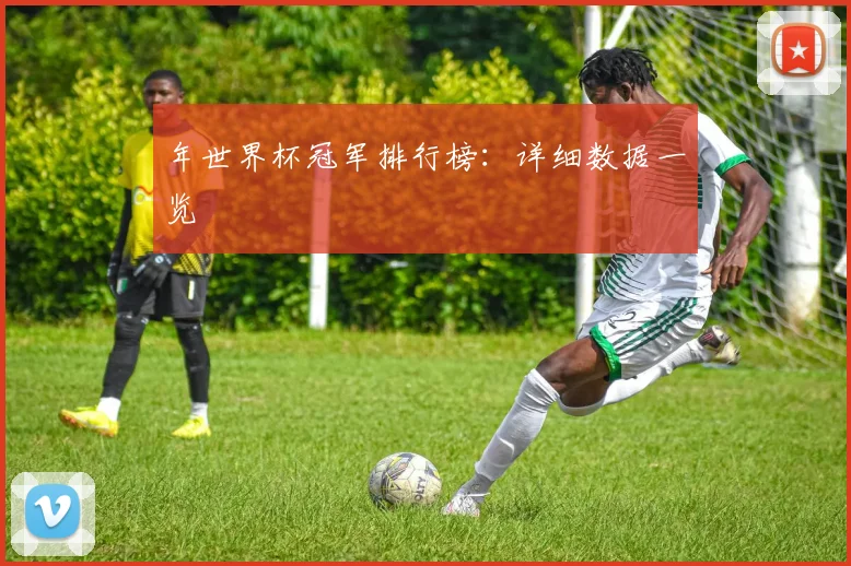 年世界杯冠军排行榜：详细数据一览