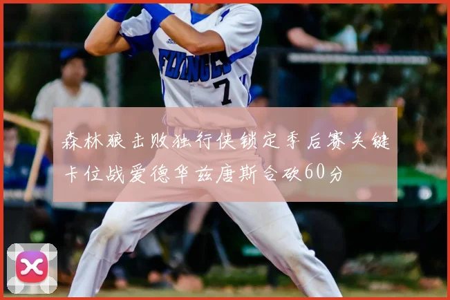 森林狼击败独行侠锁定季后赛关键卡位战爱德华兹唐斯合砍60分