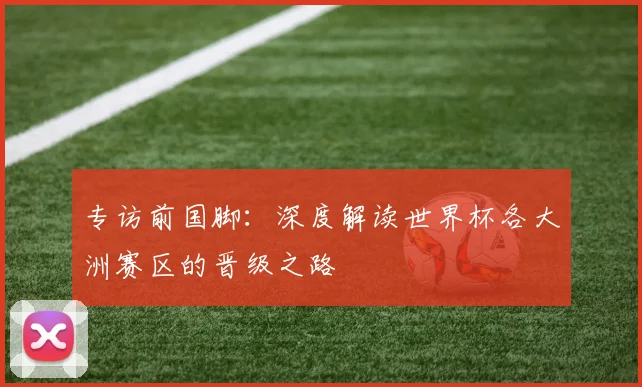 专访前国脚：深度解读世界杯各大洲赛区的晋级之路